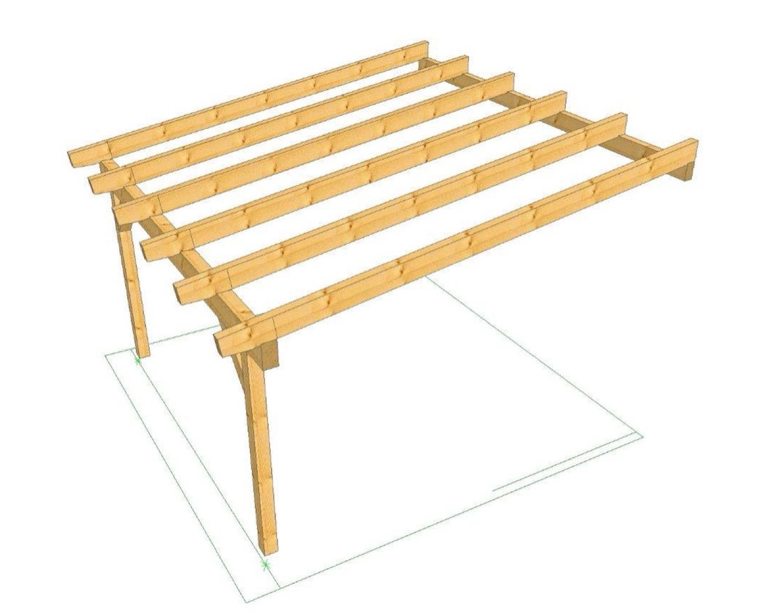 Holz-Carport